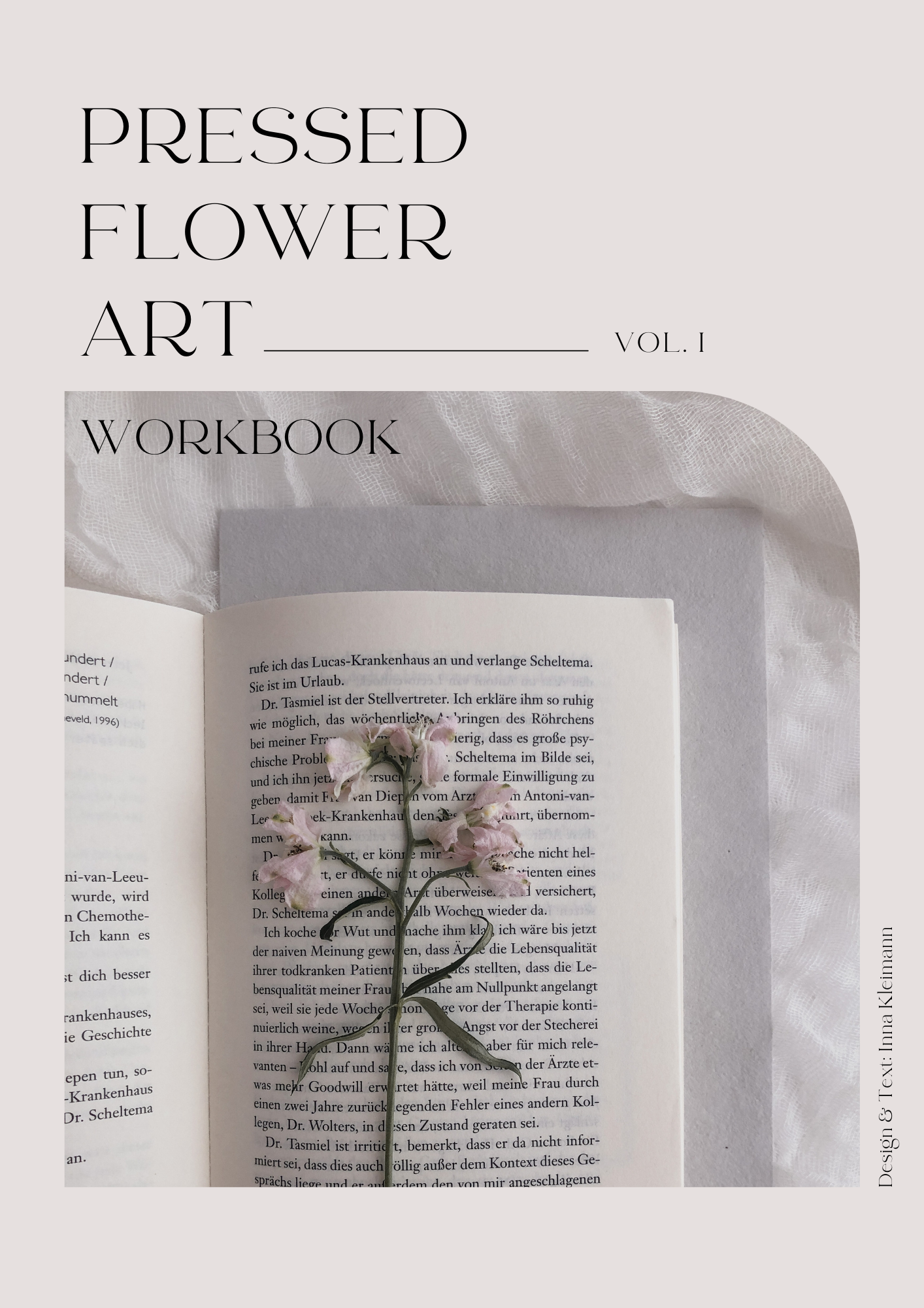Pressed flower art workbook (digital download)